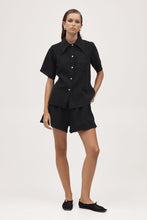 Load image into Gallery viewer, Marle Sunny Shirt - Black  Hyde Boutique   
