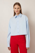 Load image into Gallery viewer, Kowtow Lauren Shirt - Sky Blue Hyde Boutique
