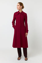 Load image into Gallery viewer, Kate Sylvester Bobby Coat - Berry  Hyde Boutique   
