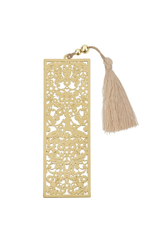 Karen Walker Filigree Bookmark - Gold/Macadamia Hyde Boutique