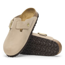 Load image into Gallery viewer, Birkenstock Boston Big Buckle Nubuck (Regular) - Sandcastle  Hyde Boutique   
