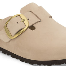 Load image into Gallery viewer, Birkenstock Boston Big Buckle Nubuck (Regular) - Sandcastle  Hyde Boutique   
