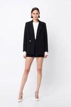 Load image into Gallery viewer, Mossman Boston Double Breasted Blazer - Black Hyde Boutique
