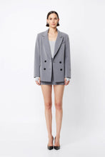 Load image into Gallery viewer, Mossman Boston Double Breasted Blazer - Grey Hyde Boutique
