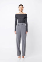 Load image into Gallery viewer, Mossman Boston Straight Leg Pant - Grey Hyde Boutique
