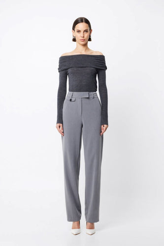 Mossman Boston Straight Leg Pant - Grey | PRE ORDER Hyde Boutique