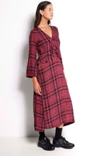 Load image into Gallery viewer, Salasai Bow Tie Dress - Mulberry Tweed  Hyde Boutique   
