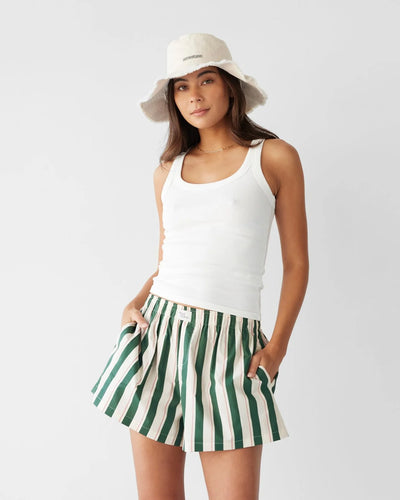 Dear Dylan Boxer Short - Bistro Stripe  Hyde Boutique   