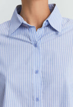 Load image into Gallery viewer, Jac + Jack Bryn Shirt - Aged Denim Stripe Hyde Boutique
