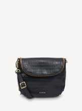 Load image into Gallery viewer, SABEN Fifi Crossbody Bag - Black Croc
