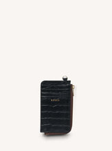 Load image into Gallery viewer, Saben Winona Card Holder - Black Croc
