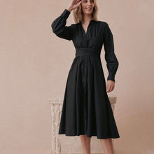 Load image into Gallery viewer, Caitlin Crisp Mrs Vincent Dress - Black Dress Hyde Boutique   
