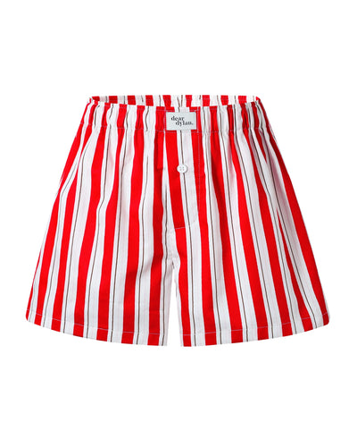 Dear Dylan Cherry Stripe Boxer Short Hyde Boutique