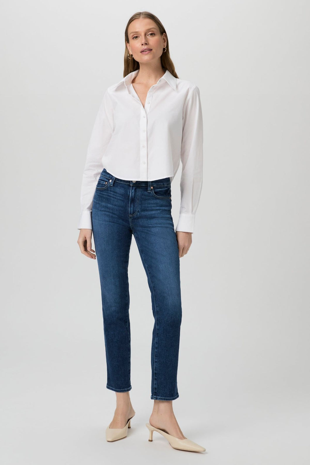Paige Cindy Straight Jean - Kindred Hyde Boutique