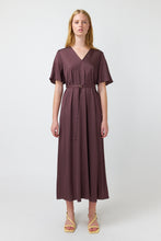 Load image into Gallery viewer, Kate Sylvester Cleo Dress - Aubergine  Hyde Boutique   
