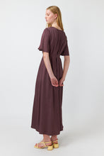 Load image into Gallery viewer, Kate Sylvester Cleo Dress - Aubergine  Hyde Boutique   
