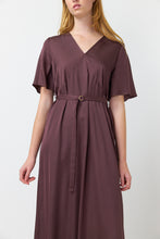 Load image into Gallery viewer, Kate Sylvester Cleo Dress - Aubergine  Hyde Boutique   
