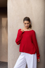 Load image into Gallery viewer, BLAK the Label Close Sweater - Red  Hyde Boutique   
