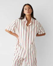 Load image into Gallery viewer, Dear Dylan Club Striped Oversized Shirt  Hyde Boutique   
