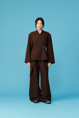 Ruby Coco Blazer - Chocolate Arriving Monday Hyde Boutique