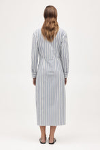 Load image into Gallery viewer, Marle Collins Dress - Cerulean Stripe  Hyde Boutique   
