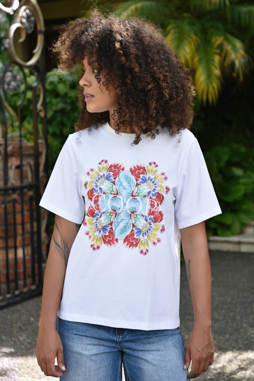 Coop by Trelise Cooper In Bloom T-Shirt - White Hyde Boutique
