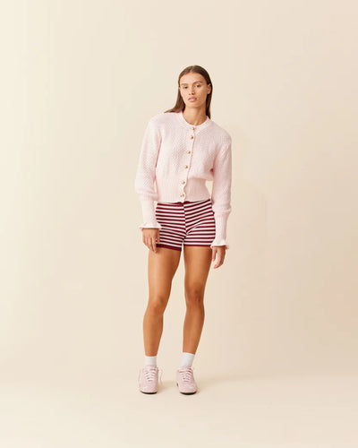 Ruby Matilda Cotton Cardigan - Pink Hyde Boutique