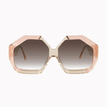 Load image into Gallery viewer, Valley Eyewear Colosseum - Crystal Pink, Champagne with Gold Metal / Brown Gradient Lens Hyde Boutique
