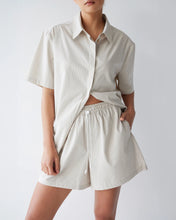 Load image into Gallery viewer, Dear Dylan Chai Stripe Toggle Short Hyde Boutique
