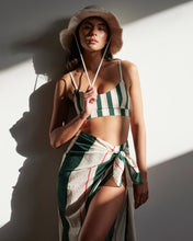 Load image into Gallery viewer, Dear Dylan Swim Crop - Bistro Stripe  Hyde Boutique   
