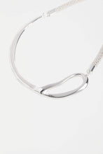 Load image into Gallery viewer, Elk Delaa Choker Necklace - Silver Hyde Boutique
