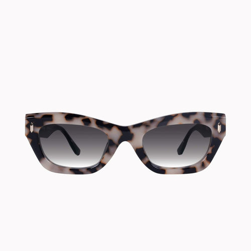 Valley Eyewear Delancey - Cookie Tort with Gold Metal / Black Gradient Lens Hyde Boutique