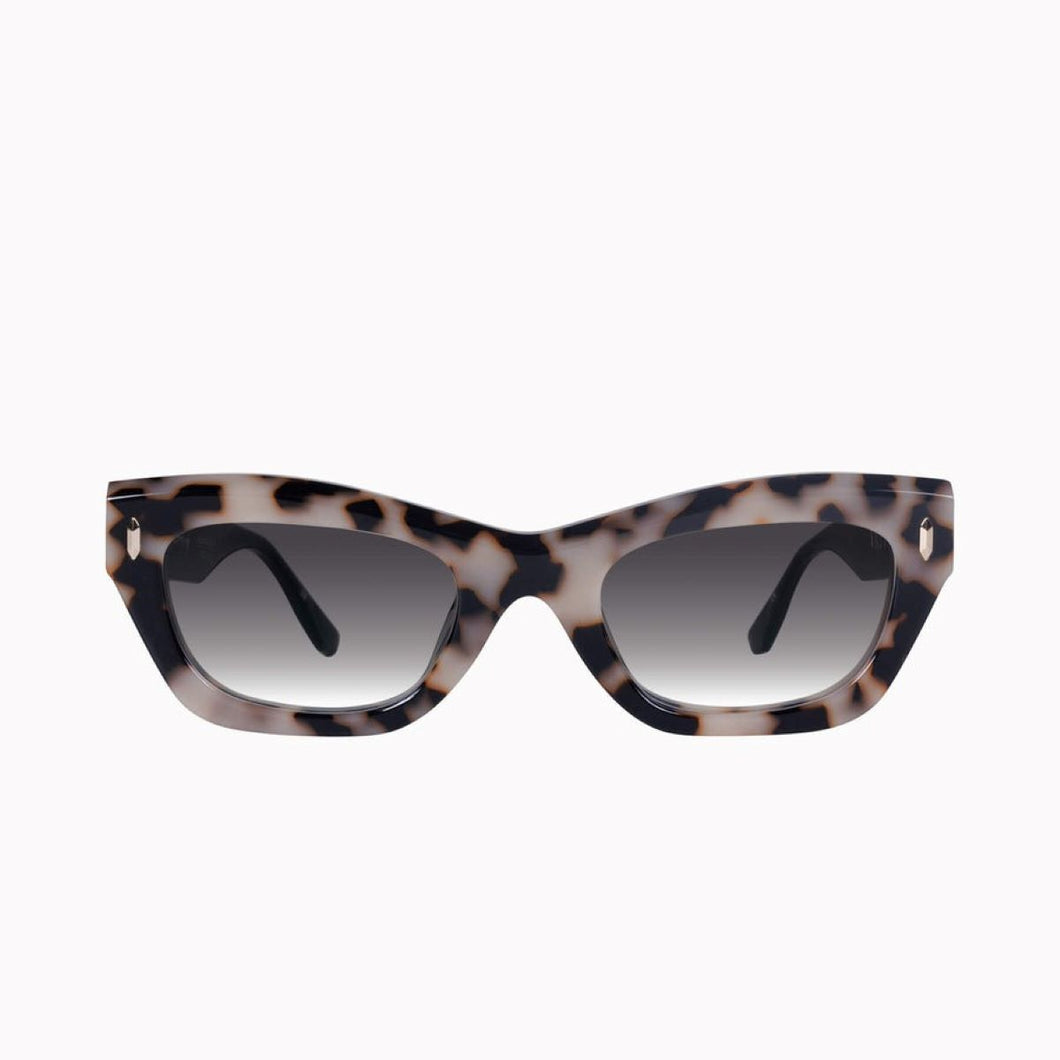Valley Eyewear Delancey - Cookie Tort with Gold Metal / Black Gradient Lens Hyde Boutique