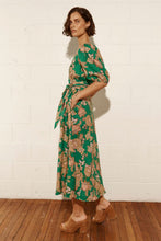 Load image into Gallery viewer, Zoe Kratzmann Ebb Dress - K&#39;gari Palm Green  Hyde Boutique   
