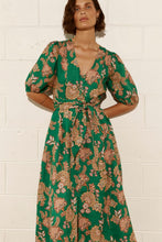 Load image into Gallery viewer, Zoe Kratzmann Ebb Dress - K&#39;gari Palm Green  Hyde Boutique   
