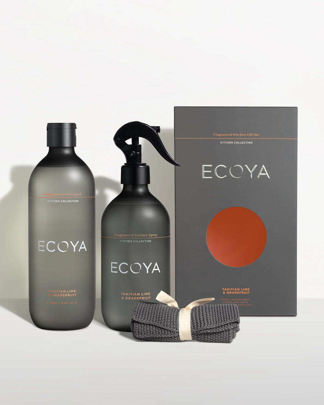 Ecoya Kitchen Gift Set - Tahitian Lime & Grapefruit