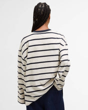 Load image into Gallery viewer, Barbour Maeve Top - Ecru/Dark Navy Stripe Hyde Boutique
