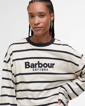 Load image into Gallery viewer, Barbour Maeve Top - Ecru/Dark Navy Stripe Hyde Boutique
