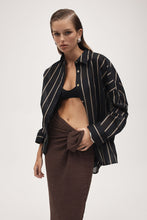 Load image into Gallery viewer, Marle Edie Shirt - Black Stripe  Hyde Boutique   
