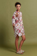 Load image into Gallery viewer, Papinelle x Karen Walker Edwardian Floral Nightshirt - Macadamia  Hyde Boutique   
