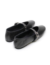 Load image into Gallery viewer, La Tribe Eilwen Ballet Flat - Black/Silver  Hyde Boutique   
