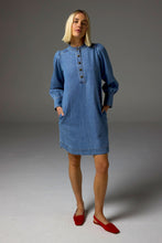 Load image into Gallery viewer, Zoe Kratzmann Elocution Dress - Light Wash Denim Hyde Boutique
