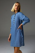 Load image into Gallery viewer, Zoe Kratzmann Elocution Dress - Light Wash Denim Hyde Boutique
