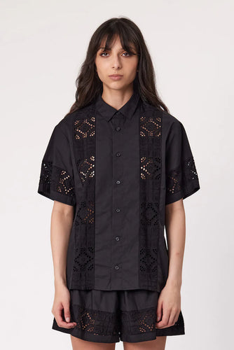 Remain Elsa Shirt - Black  Hyde Boutique   