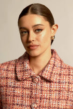 Load image into Gallery viewer, Zoe Kratzmann Plume Jacket - Berry Check Apparel > Women > Clothing > Jackets > Bouclé Jackets > Cropped Jackets > Zoe Kratzmann Hyde Boutique
