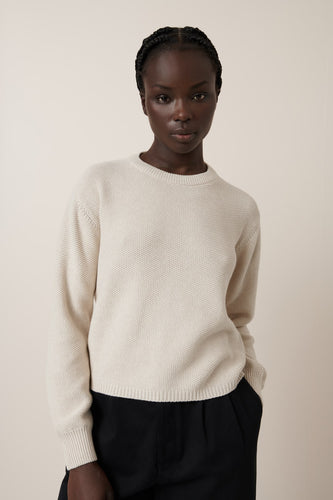 Kowtow Escape Crew - Oat Melange Hyde Boutique