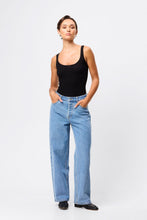 Load image into Gallery viewer, Mossman Fine Line Knit Tank - Black Hyde Boutique
