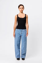 Load image into Gallery viewer, Mossman Fine Line Knit Tank - Black Hyde Boutique
