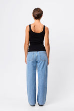 Load image into Gallery viewer, Mossman Fine Line Knit Tank - Black Hyde Boutique
