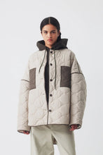 Load image into Gallery viewer, Ricochet Padded Flynn Jacket - Light Taupe Hyde Boutique
